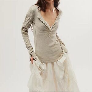 Free People Twisted Cable Cuff